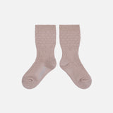 Baby Cotton Knee Socks - Old Rose