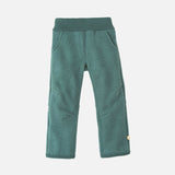 Boiled Wool Pull On Trousers - Eucalyptus