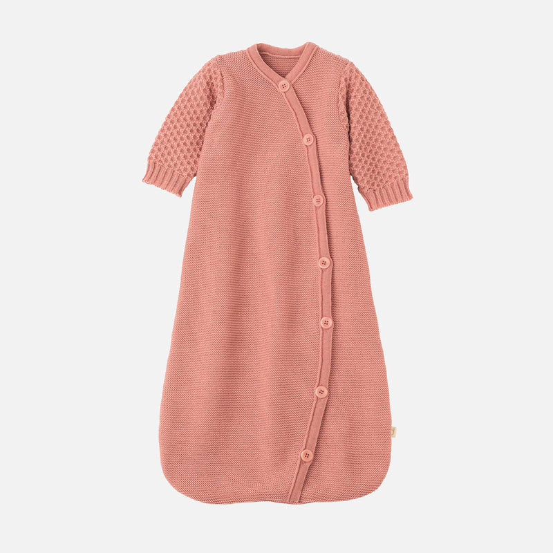Baby Merino Wool LS Sleeping Bag - Soft Pink