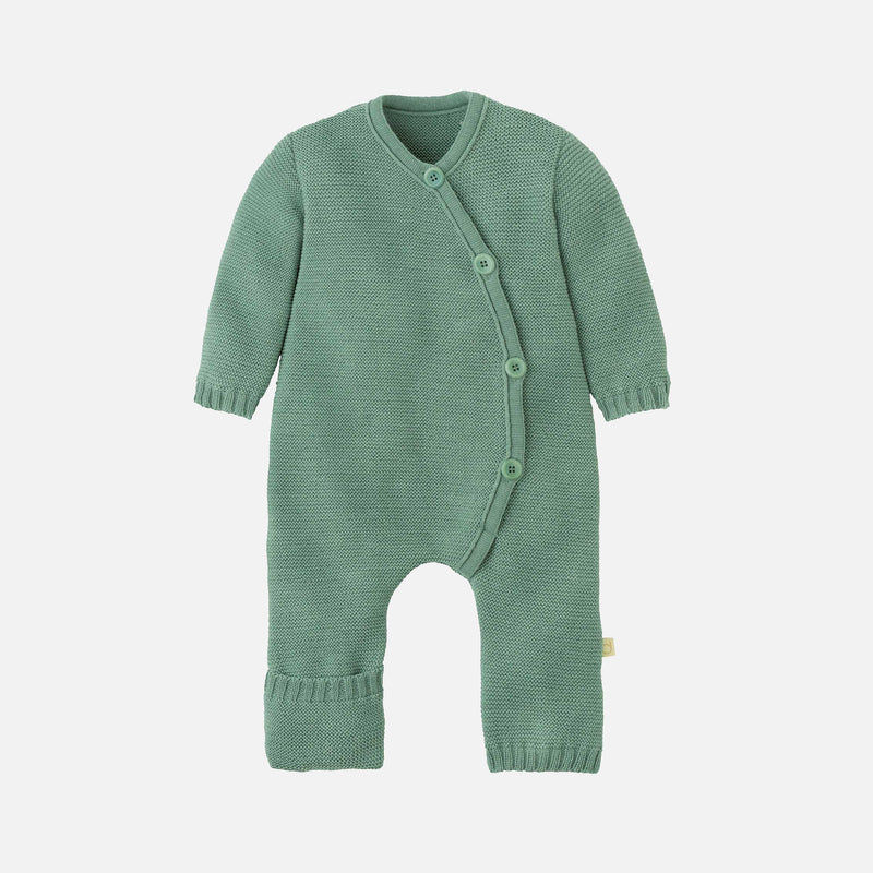 Baby Merino Wool Suit - Jade