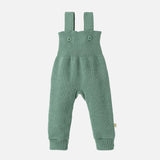 Baby & Kids Merino Wool Dungarees - Jade
