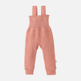 Baby & Kids Merino Wool Dungarees - Soft Pink