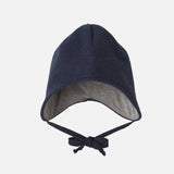 Boiled Merino Wool Hat - Indigo