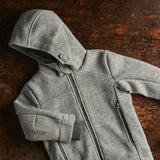 Boiled Merino Wool Outdoor Jacket - Grey