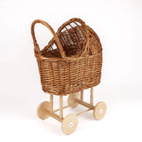 Wicker Doll/Teddy Pram