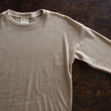 Adult's Merino Wool & Silk Interlock Sweatshirt - Sand