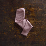 Merino Wool Leggings - Lilac Rose Melange