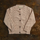 Baby & Kids Alpaca Zeta Cardigan - Rose