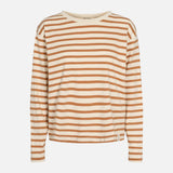 Women's Cotton Signe Stripe Top - Lion