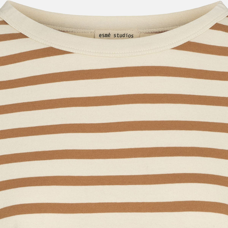 Women's Cotton Signe Stripe Top - Lion