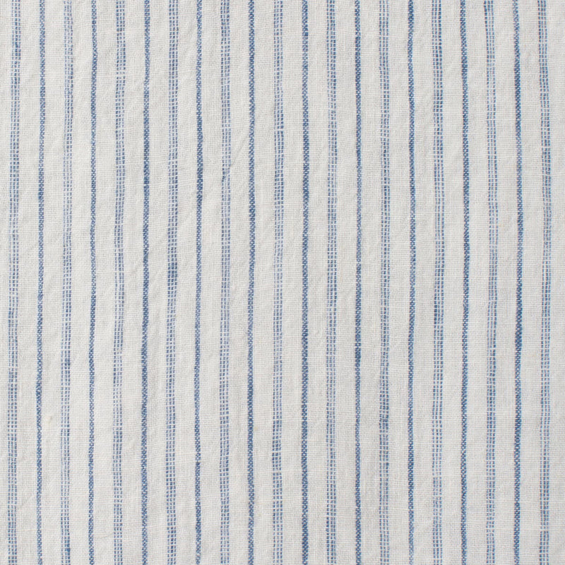 Women's Cotton/Linen Joann Skirt - Fog Stripe
