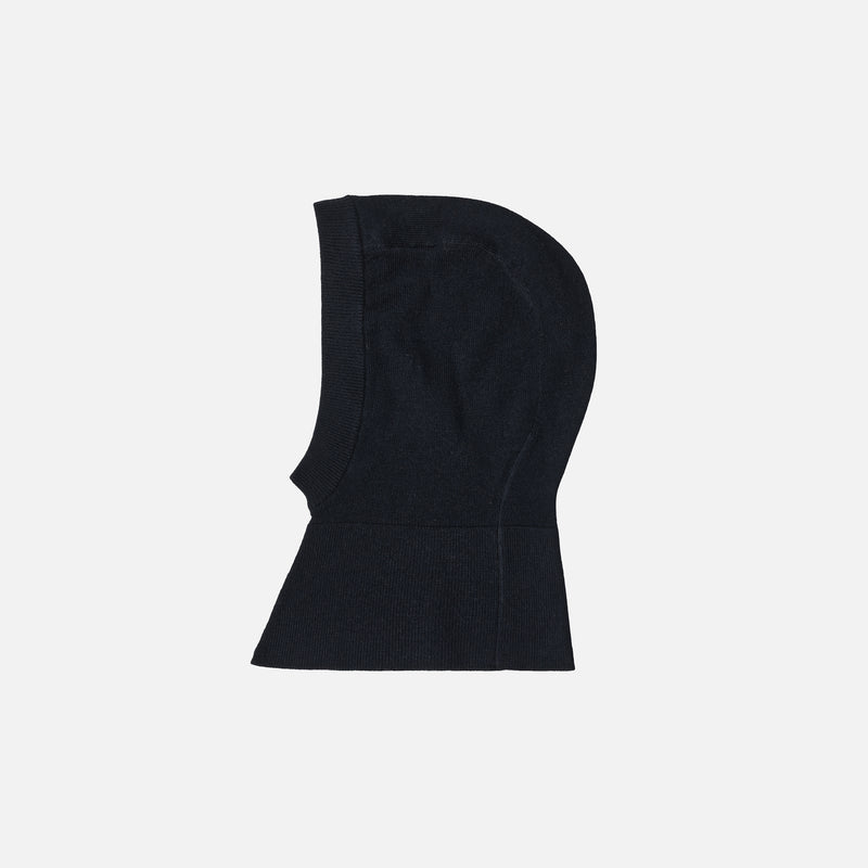 Baby Extra Fine Merino Wool Balaclava - Dark Navy