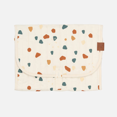 Cotton Changing Mat - Terrazzo
