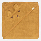 Cotton Bear Towel - Wood Thrush