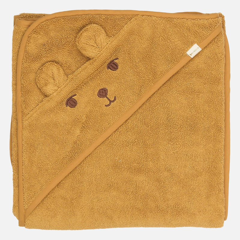 Cotton Bear Towel - Wood Thrush