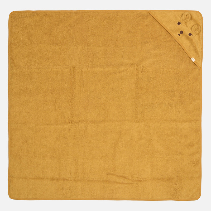 Cotton Bear Towel - Wood Thrush