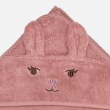 Cotton Bunny Towel - Ash Rose