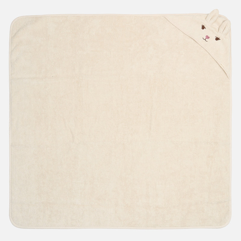 Cotton Bunny Towel - Moon Beam