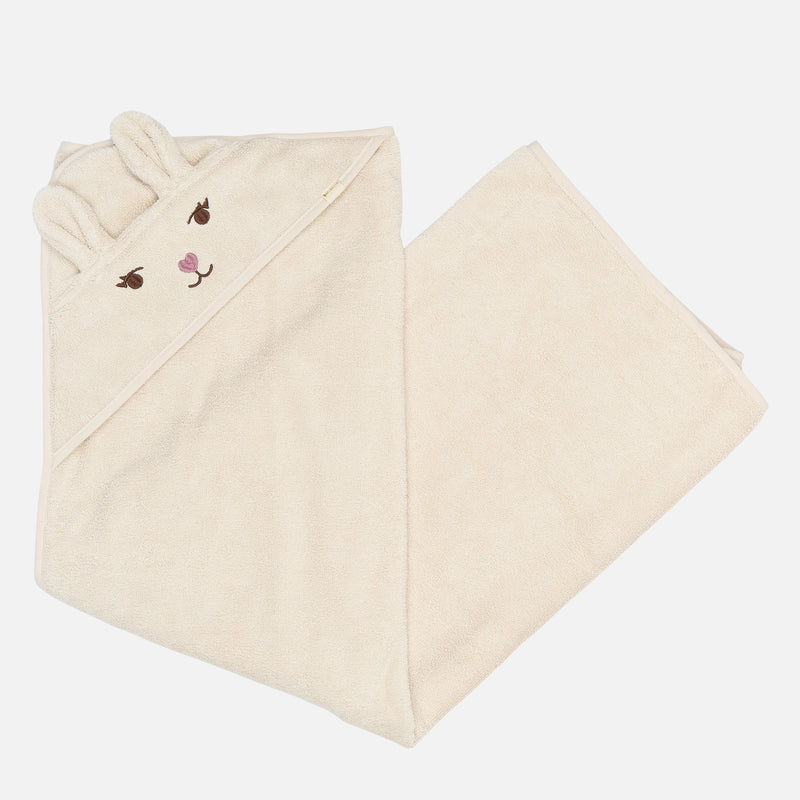 Cotton Bunny Towel - Moon Beam