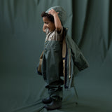 Waterproof Midi Raincoat - Laurel