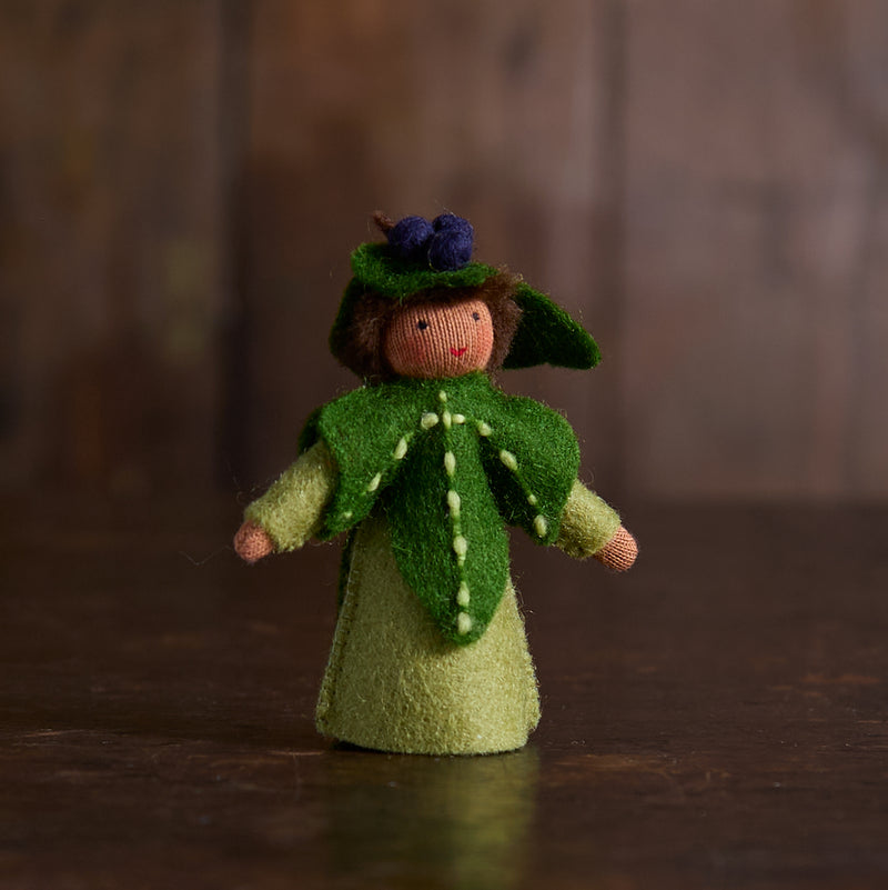 Handmade Wool Fairy - Ivy - Brown