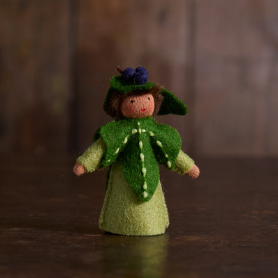 Handmade Wool Fairy - Ivy - Brown