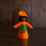 Handmade Wool Fairy - Physalis - Black