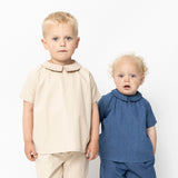 Baby & Kids Pima Cotton Friend Shirt - Beige