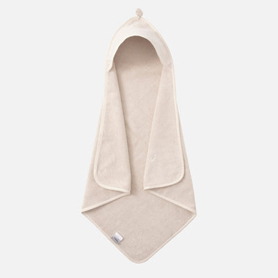 Cotton Terry Hooded Towel - Sand