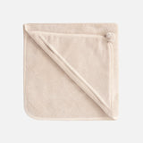 Cotton Terry Hooded Towel - Sand