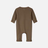 Baby Cotton Wrap Babysuit - Woody