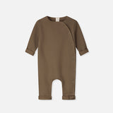 Baby Cotton Wrap Babysuit - Woody