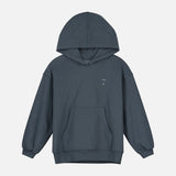 Cotton Hoodie - Blue Grey