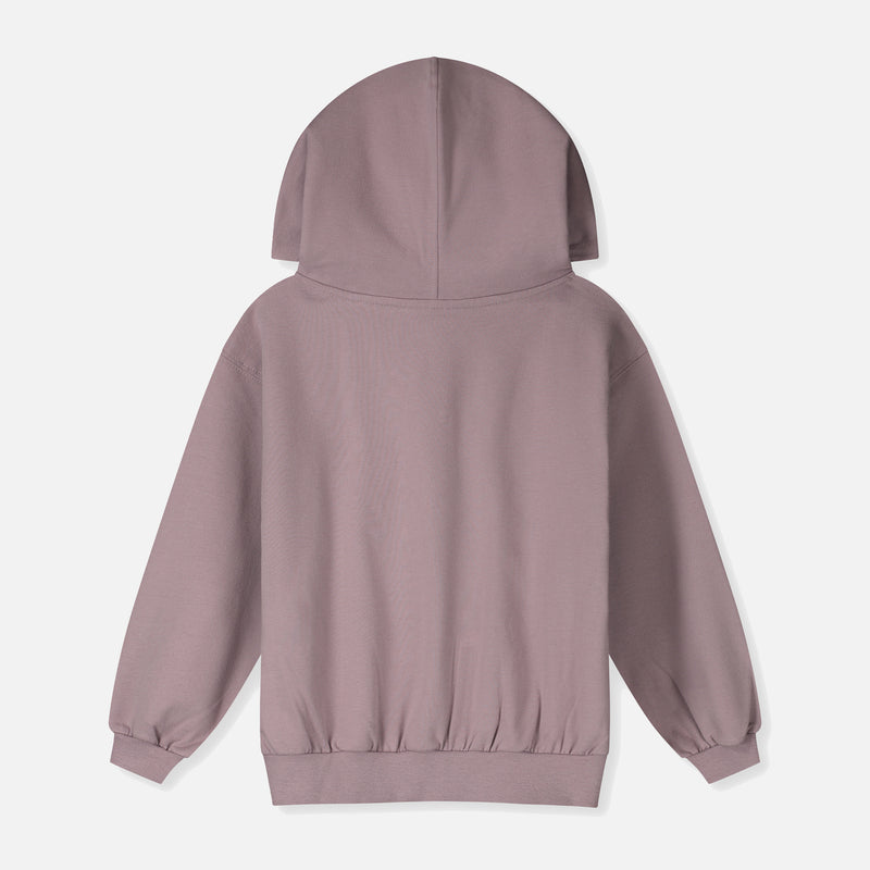 Cotton Hoodie - Berry