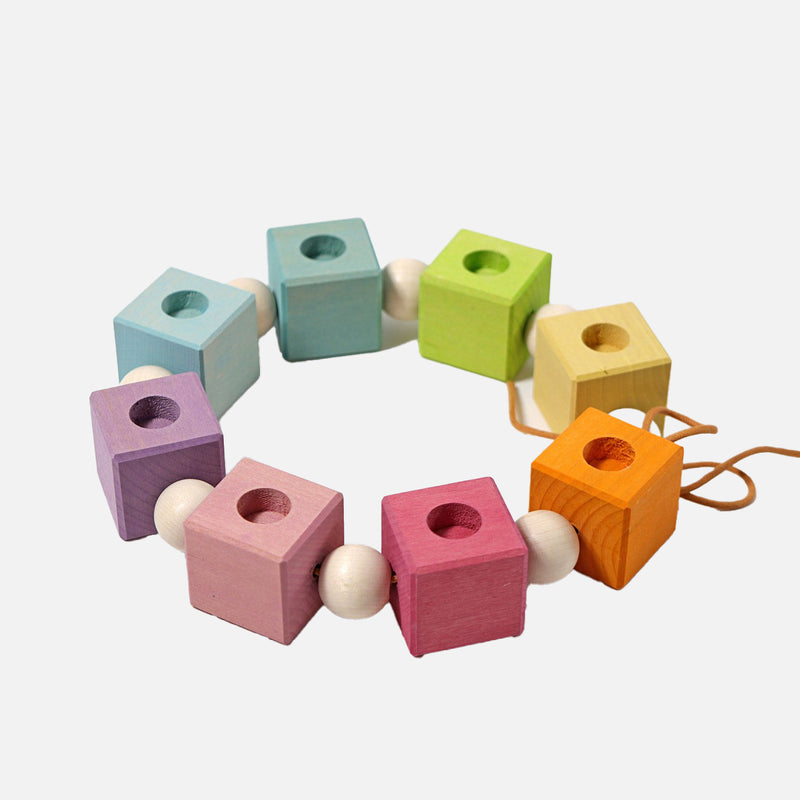 Wooden Celebration Birthday Cubes