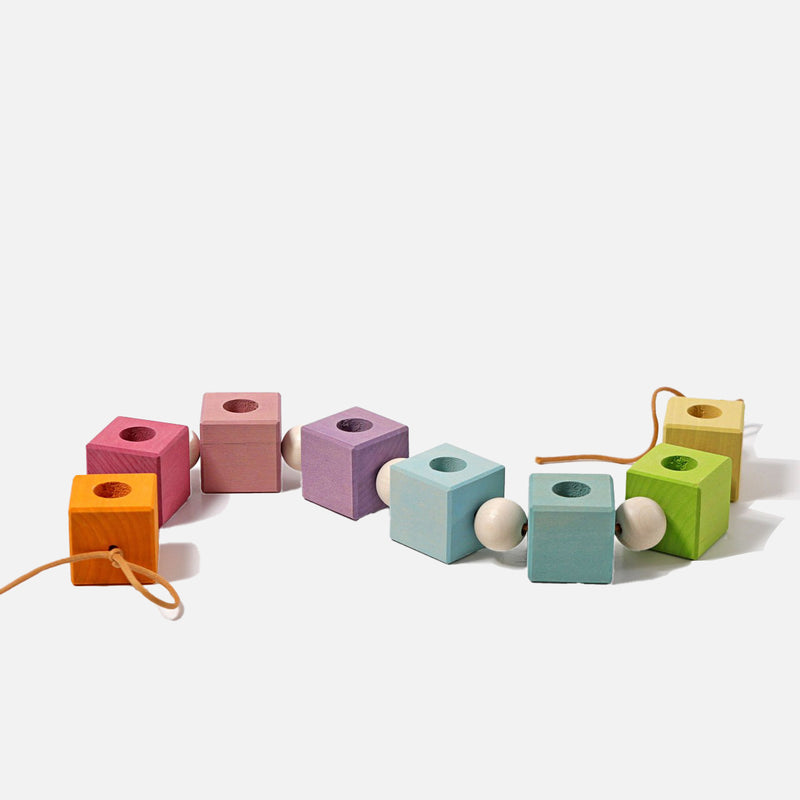 Wooden Celebration Birthday Cubes