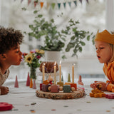 Wooden Celebration Birthday Cubes