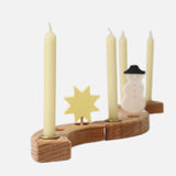 Beeswax Candles - Creme - Set of 12