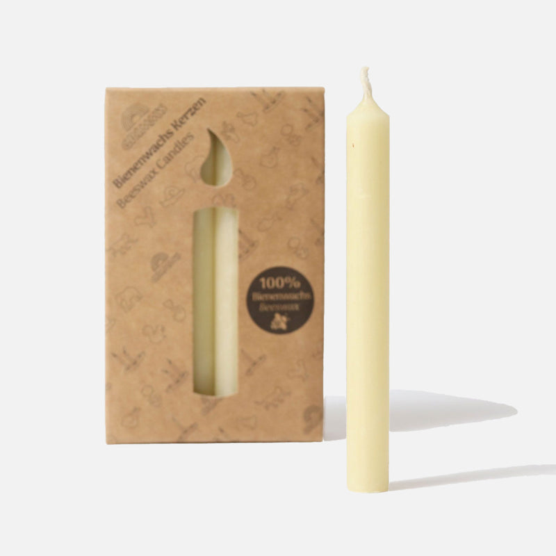 Beeswax Candles - Creme - Set of 12