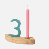 Beeswax Candles - Old Rose - Set of 12