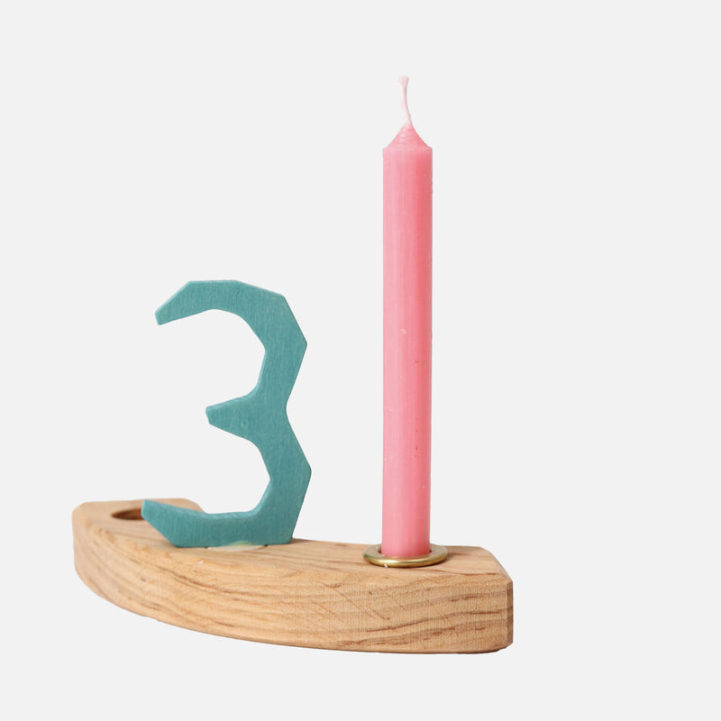 Beeswax Candles - Old Rose - Set of 12