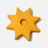 Wooden Celebration Star - Yellow