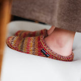 Adult's Tricoté Slippers - Rust