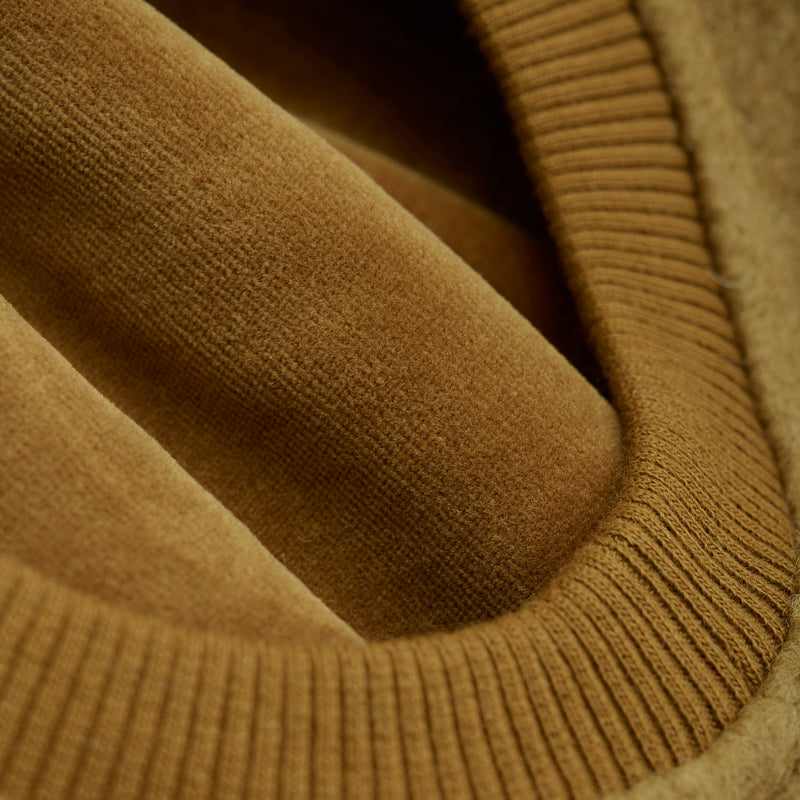 Baby & Kids Wool Felt Pom Pom Balaclava - Dull Gold