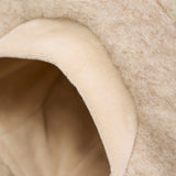 Baby & Kids Wool Felt Trapper Hat - Sand Melange