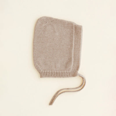 Baby Merino Wool Isidor Pixie Bonnet - Sand