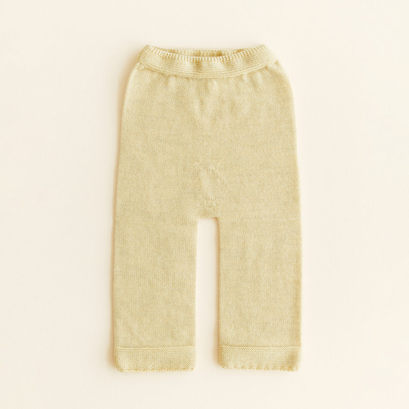 Baby & Kids Merino Wool Guido Pants - Light Yellow