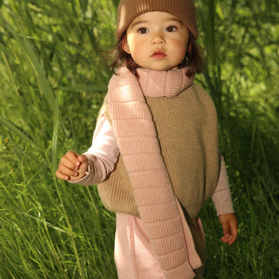 Baby & Kids Merino Wool Harvey Vest - Sand