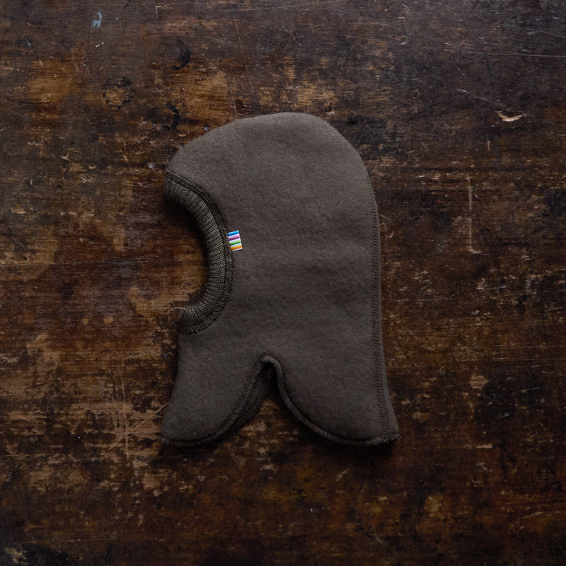Baby & Kids Merino Wool Fleece Balaclava - Cocoa