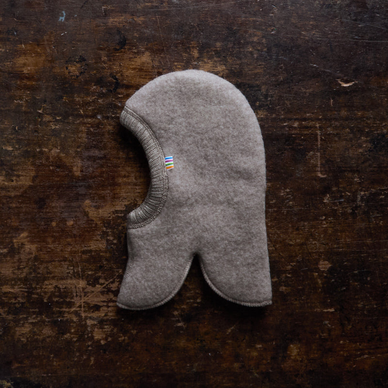 Baby & Kids Merino Wool Fleece Balaclava - Sesame